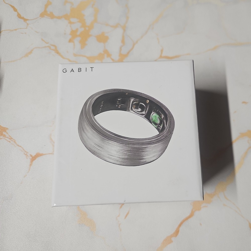 Gabit Smart Ring Size 9 Silver
