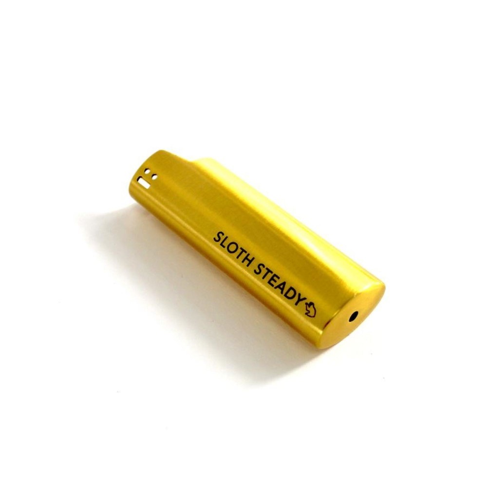 Lighter Case Sloth Steady Gold Lighter Case
