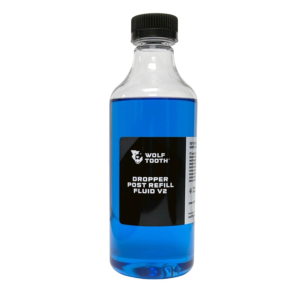 Wolf Tooth Resolve Dropper Post Service Kit & Refill Fluid | 12oz for Easy