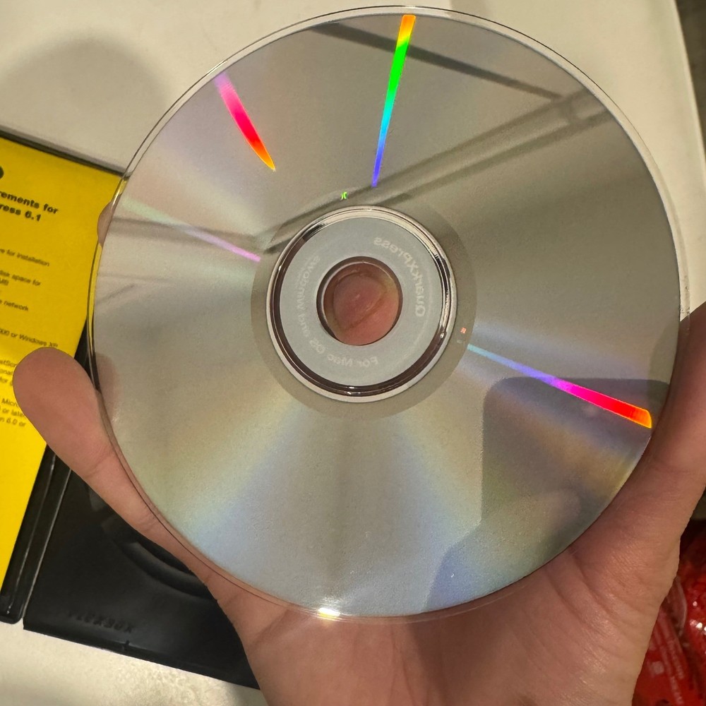 QuarkXPress 6.1 Educational Use Only Software for Mac OS CD ROM