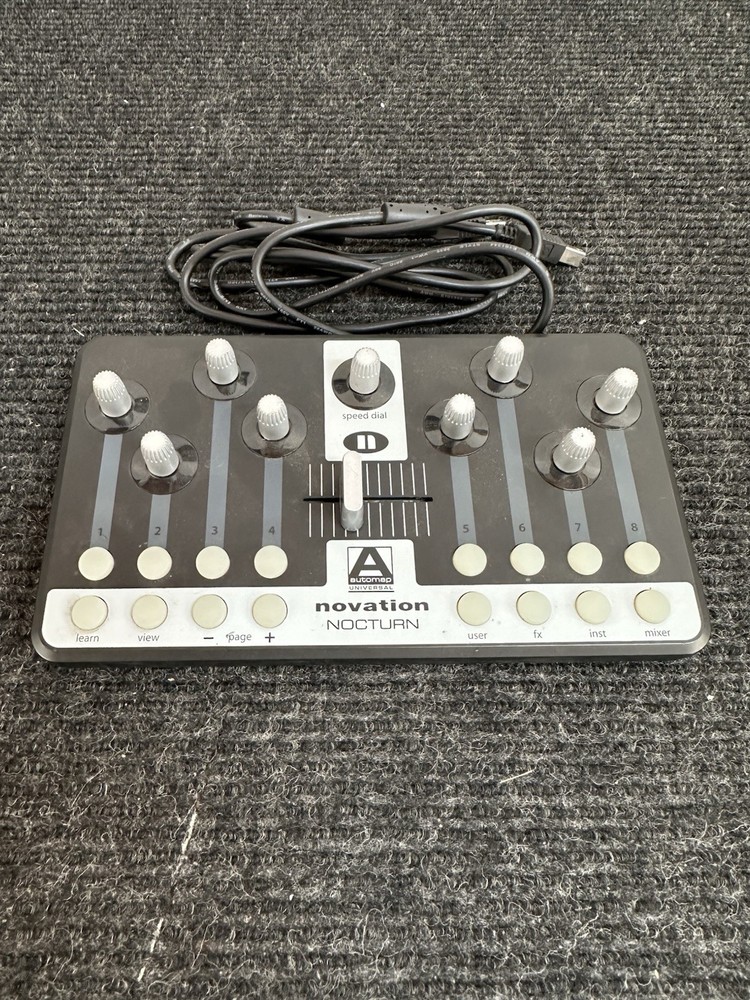 Novation Nocturn USB Midi Controller for Plug-ins With USB Cord