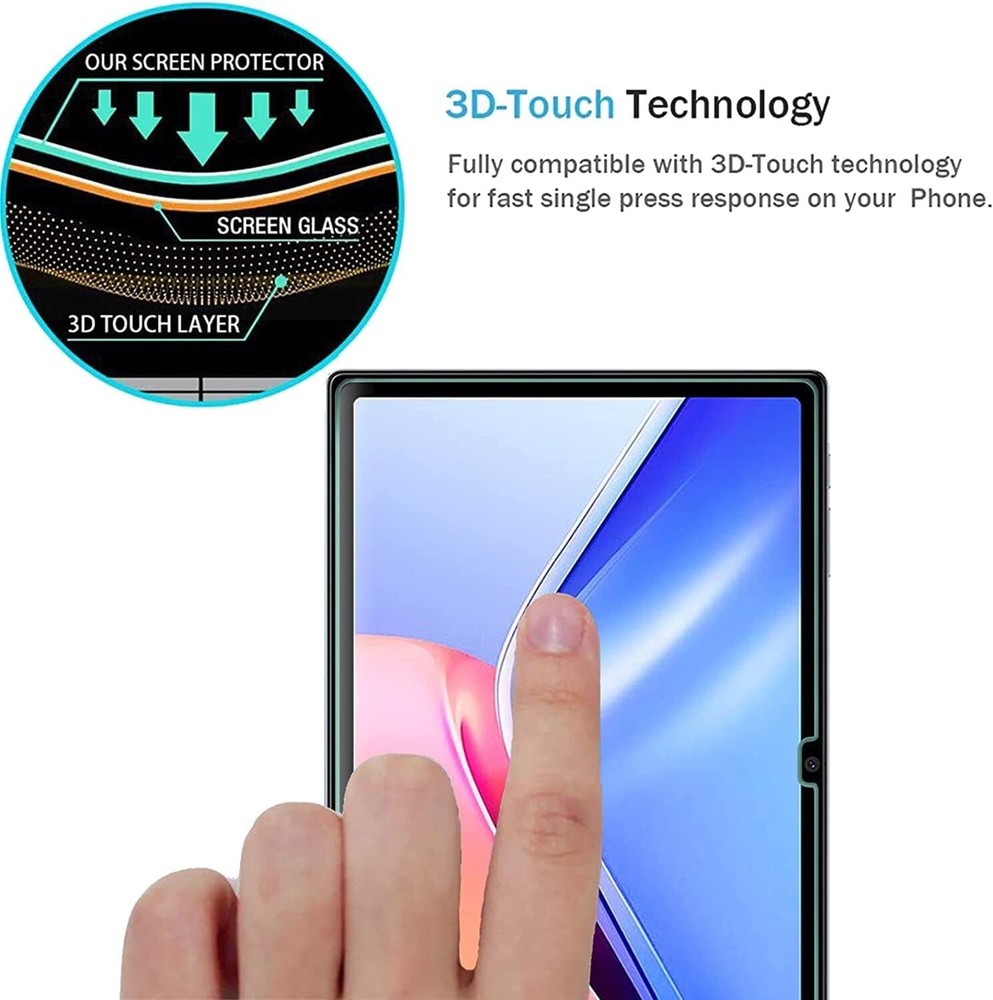 2-Pack Tablet Screen Protector for plimpton p3 pro 10.1 inch Tablet