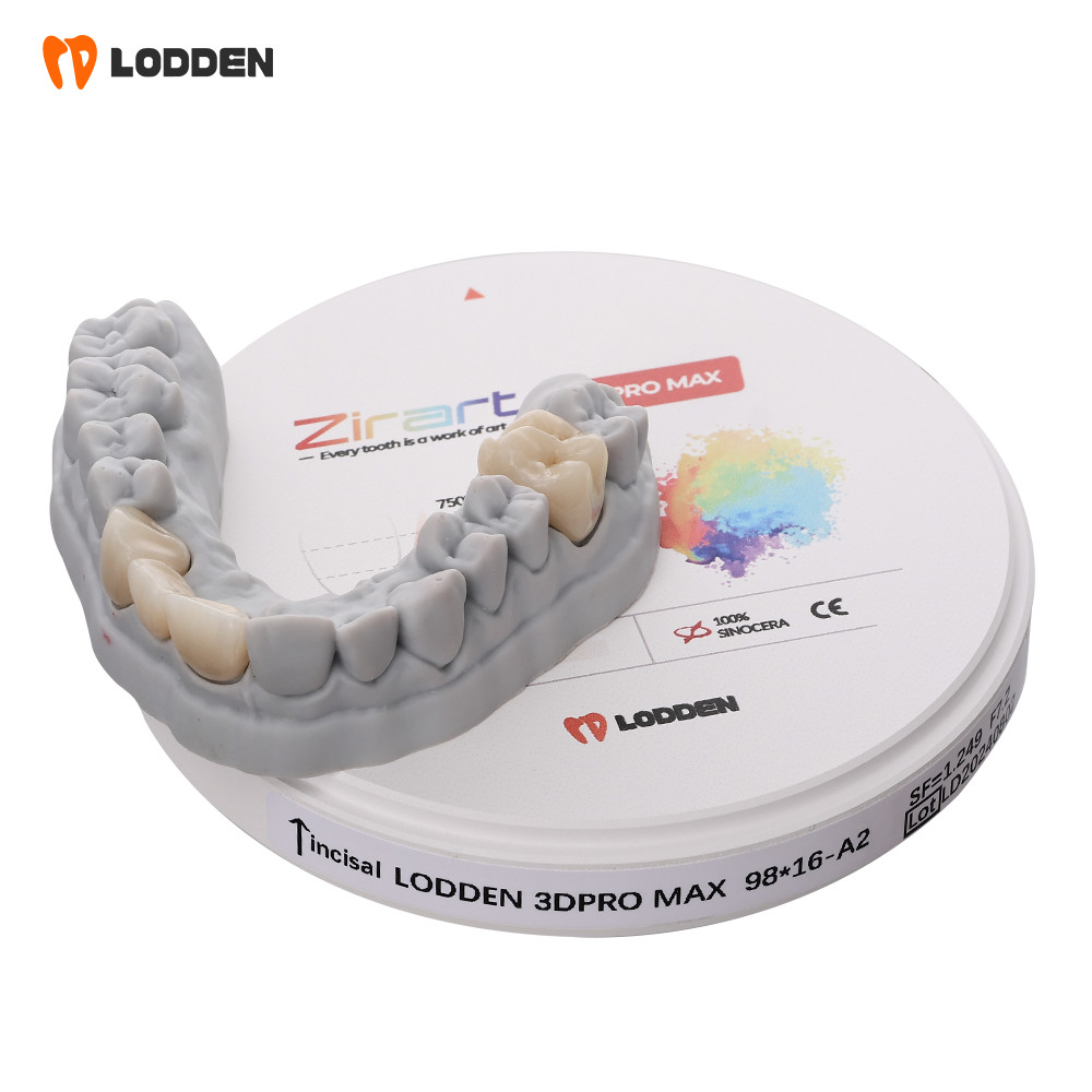 Dental Zirconia Block Disc Multi Layer Gradient Puck High Translucency 3D Promax