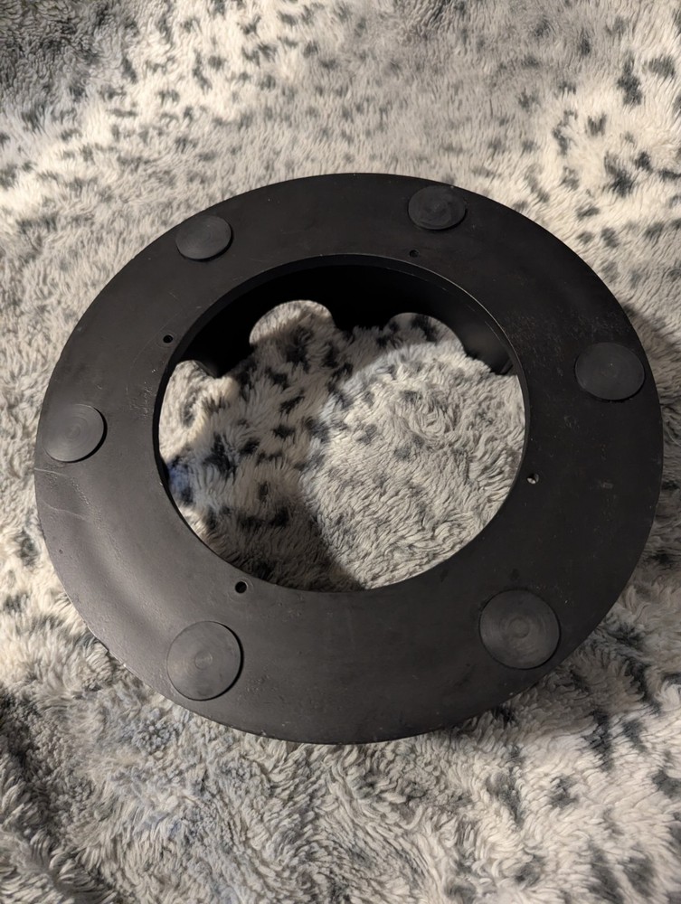 Kinetic By Kurt Turntable Riser Ring (Black)