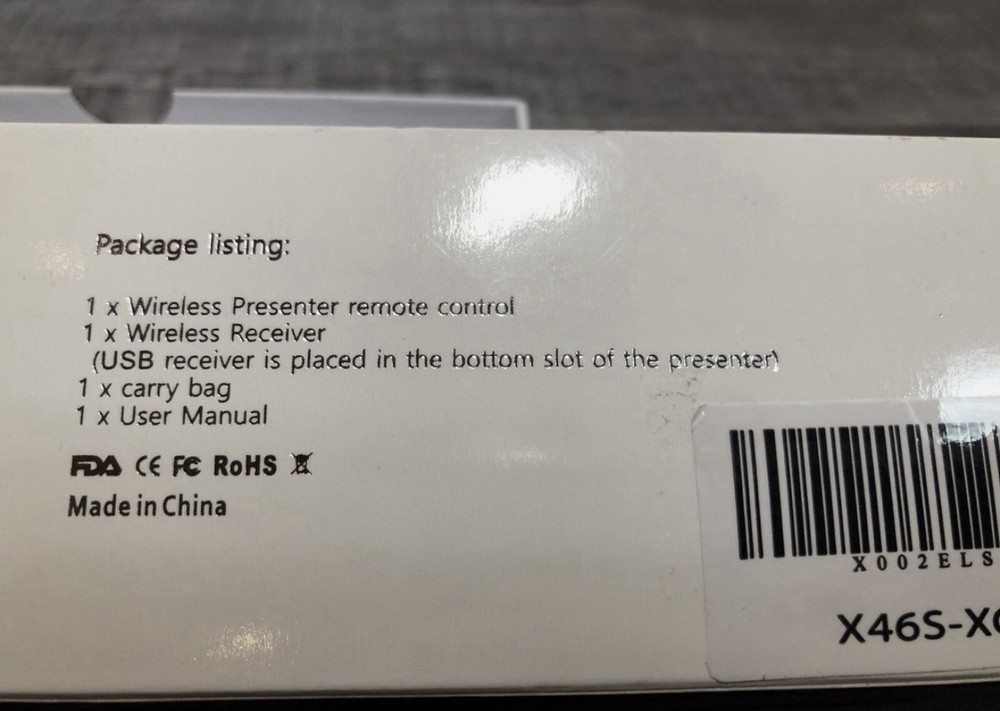 Dinofire Wireless Presenter Support Hyperlink Volume Control RF 2 4ghz