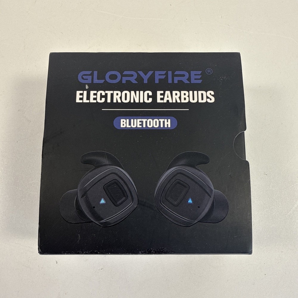 Gloryfire Bluetooth Hearing Protection Ear Buds Shooting 26db Noise Reduction