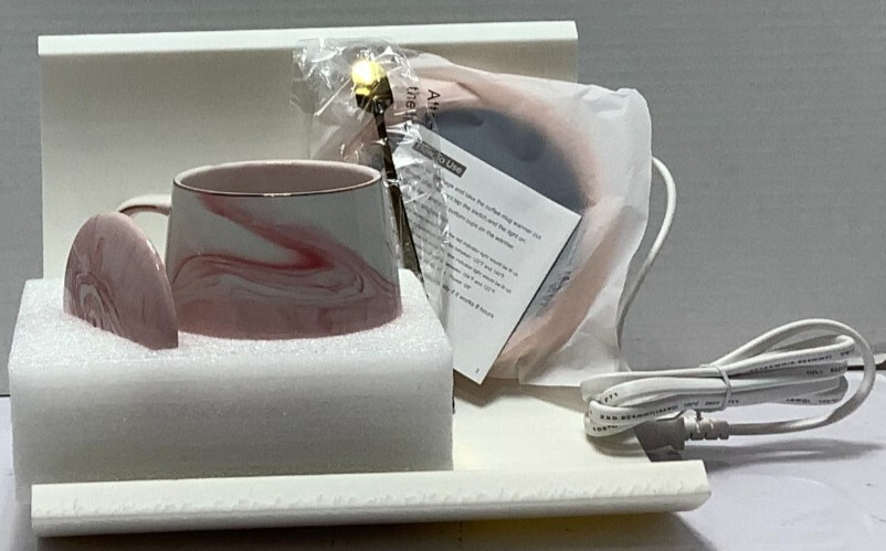 Smart Mug warmer, Pink Marble - NOB