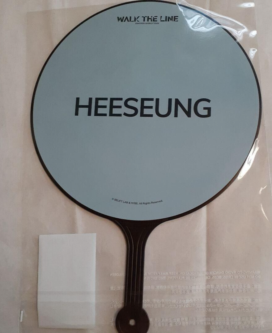 ENHYPEN HEESEUNG WORLD TOUR WALK THE LINE Seoul Image Picket Paper Fun NEW