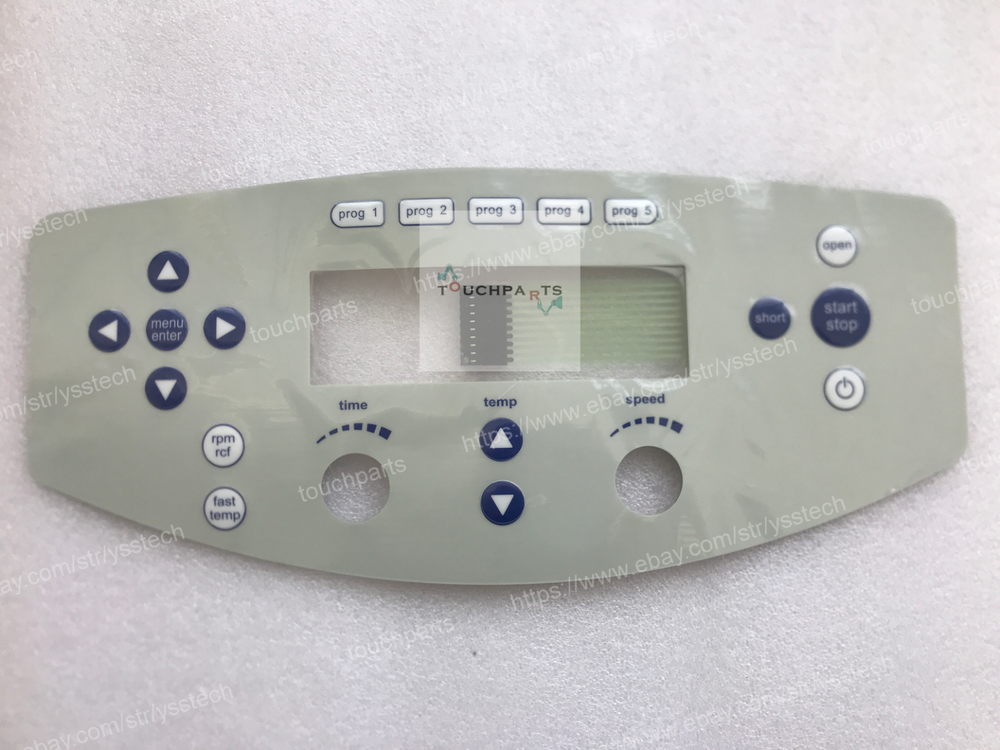 Operating Membrane Overlay for Eppendorf 5430R Refrigerated Centrifuge w/ Knobs
