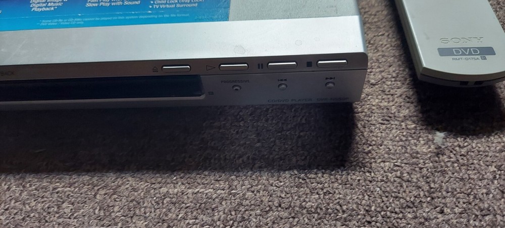 SONY CD/DVD PLAYER ACP-NSSOP SILVER