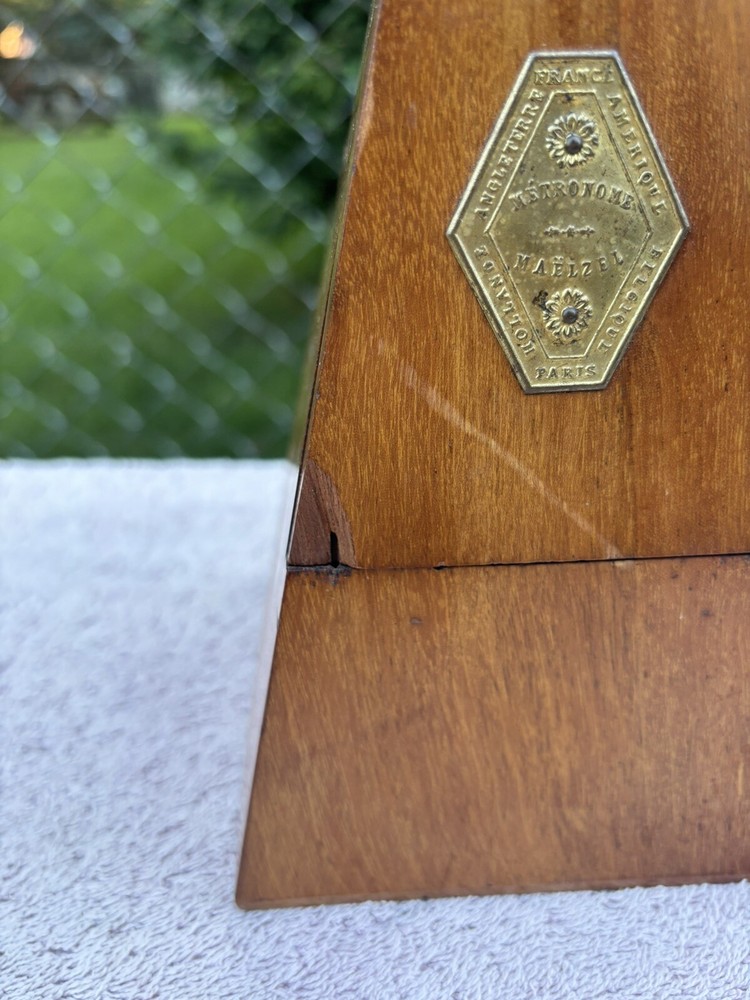 Vintage Maelzel Metronome By Seth Thomas Clocks