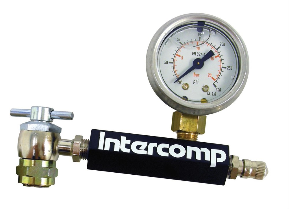 Intercomp Racing 100675-A Shock Pressure Gauge, Analog, Each