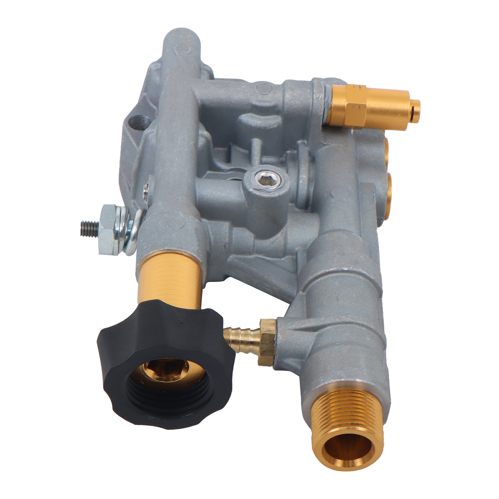 Pressure Washer Pump Manifold Kit 7108366 With Mounting Bolt Washer Pump Sliver