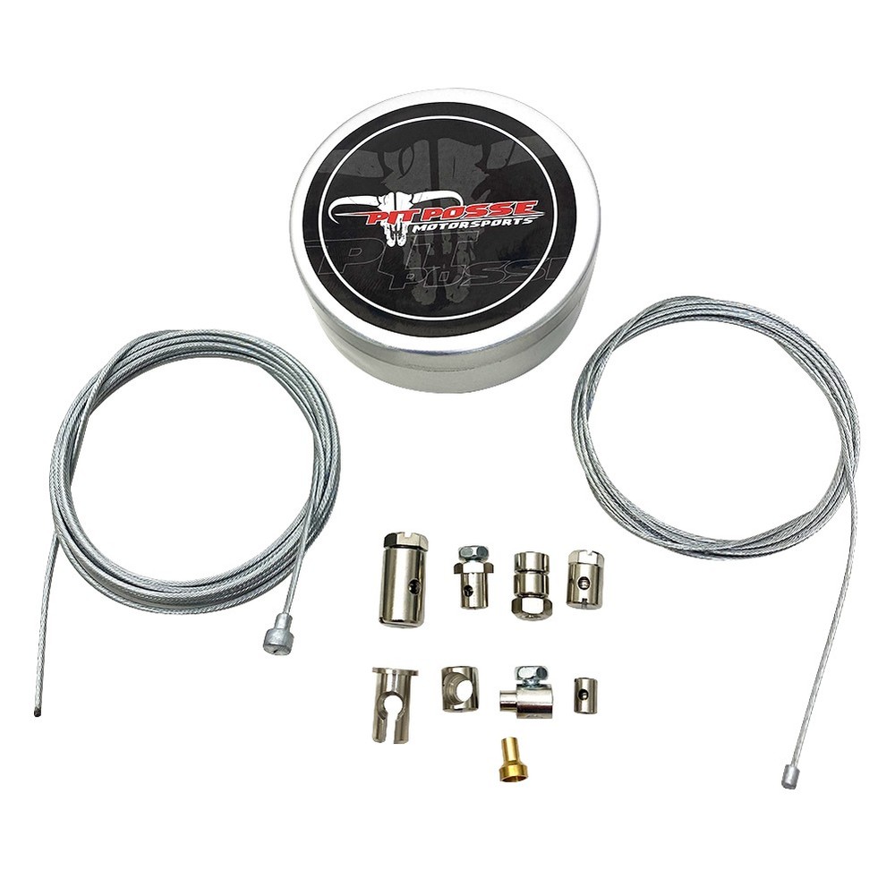 Pit Posse Compact Universal Cable Emergency Repair Kit for Motorcycle ATV