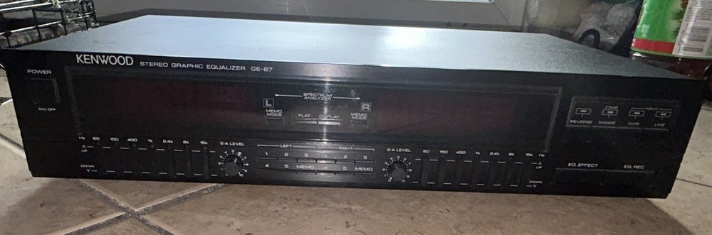 Kenwood GE-87 Digital Stereo Graphic Equalizer