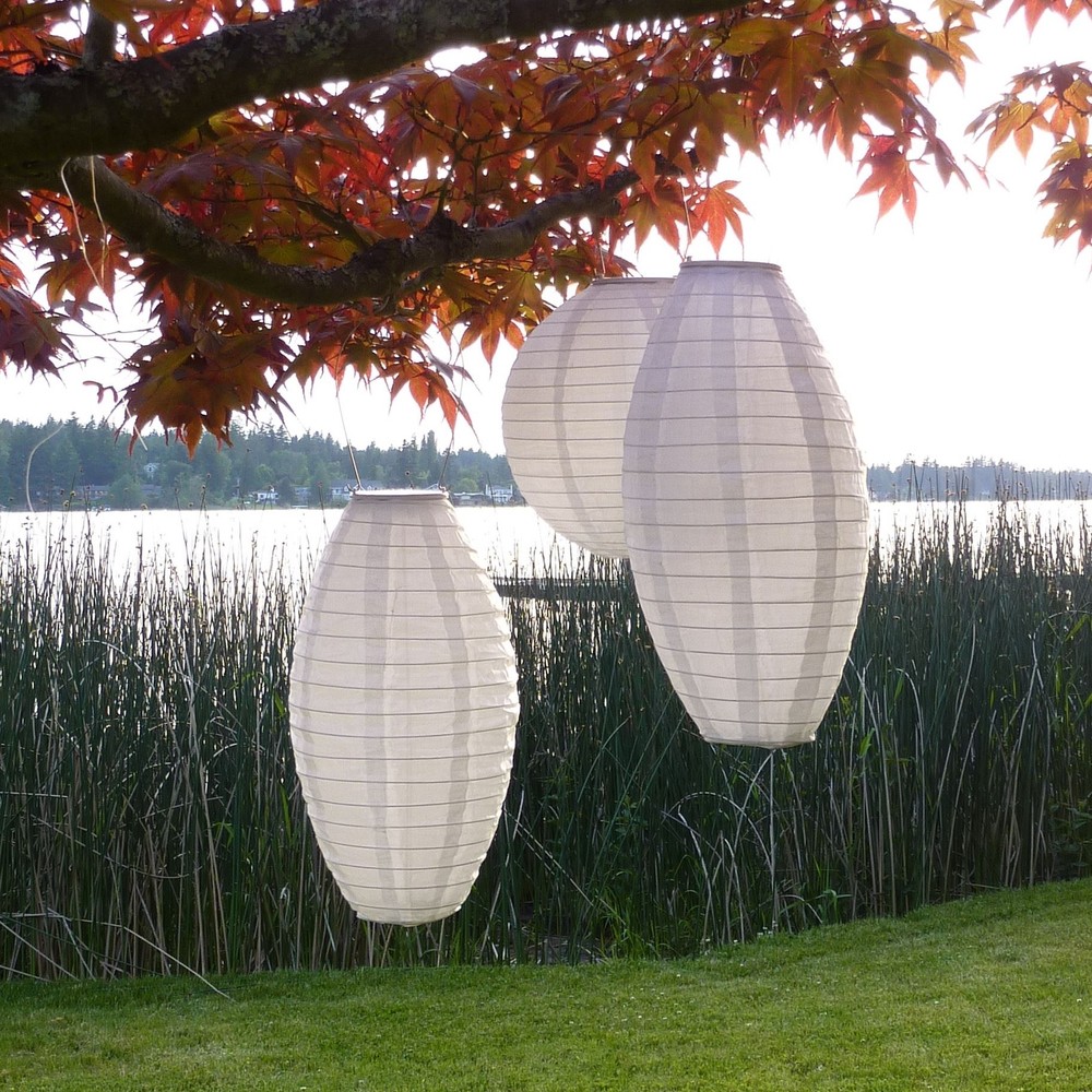 Soji Pod Lantern- White