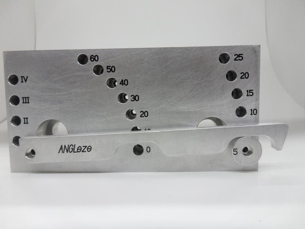 Easy to Set Angle Vise Jaws