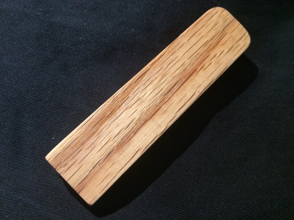 Standard Solid Oak and 10oz Leather Micro Pocket Strop/Sharpener Knives/Tools