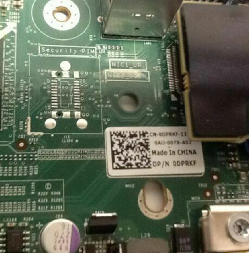 Dell PowerEdge R510 Server System Motherboard 0DPRKF DPRKF