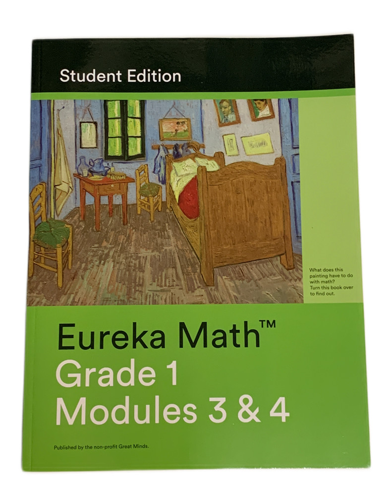 EUREKA MATH Grade 1 Student Edition MODULE 3 & 4 Workbook Homeschool