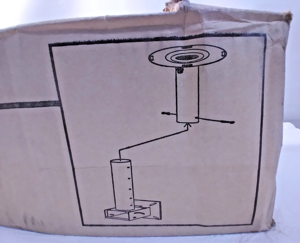 Ceiling Mount Pole for LCD/PVM, Adjustable from 19" to 35"