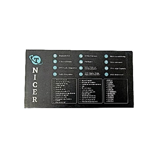 Tnicer T3 Motorcycle Bluetooth Headset