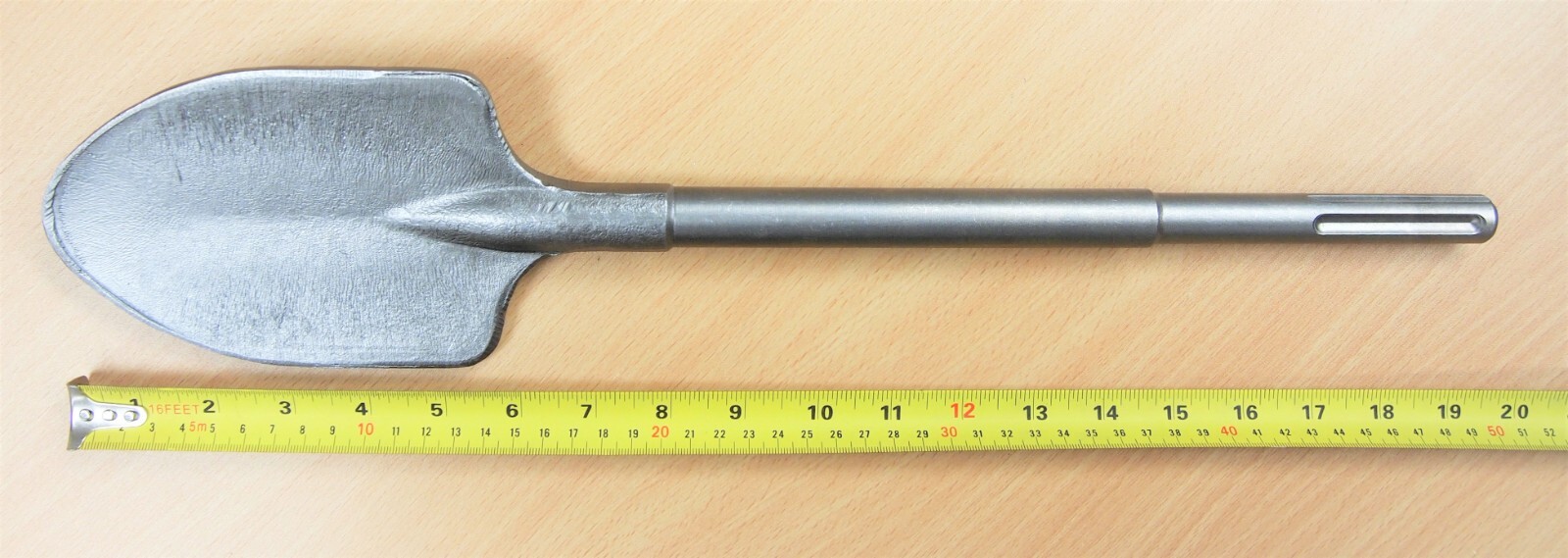 SDS-Max Clay Spade Shovel 4-1/4" x 19-1/2" Demolition Jack Hammer