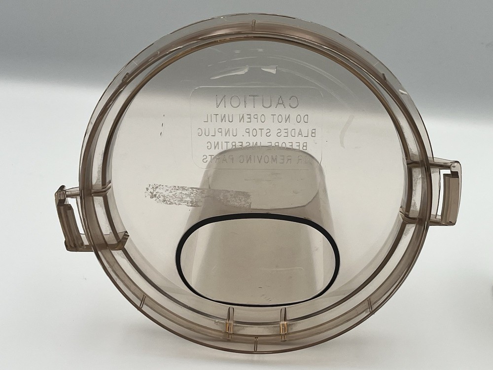 Sears Counter Craft Food Processor Model 400 Lid Pusher Replacement Amber