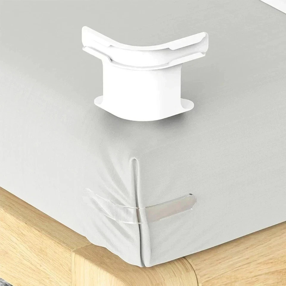 4PCS Lock Sheet Holders Keep Sheets Tight Heavy Duty Straps