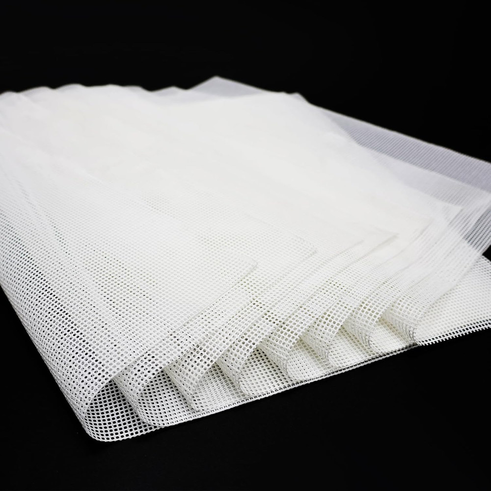 8 Pcs Silicone Dehydrator Sheets, Premium Non Stick Dehydrator Mats, Fruit Dr...