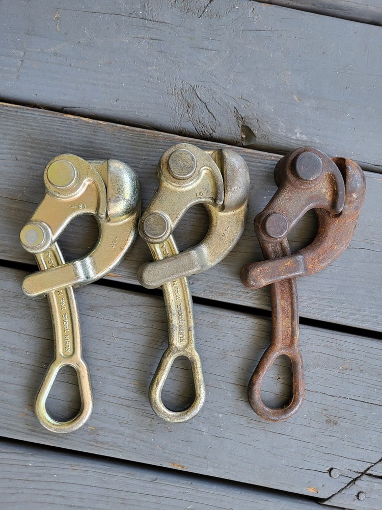 KLEIN TOOLS 1604-20 Cable Pulling Jaw Grip,5000 lb Max,0.5in 2DGR2