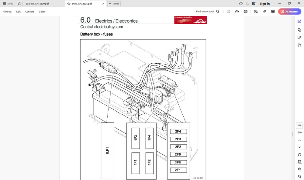 LINDE FORKLIFT Service Manuals on USB Flash Drive.
