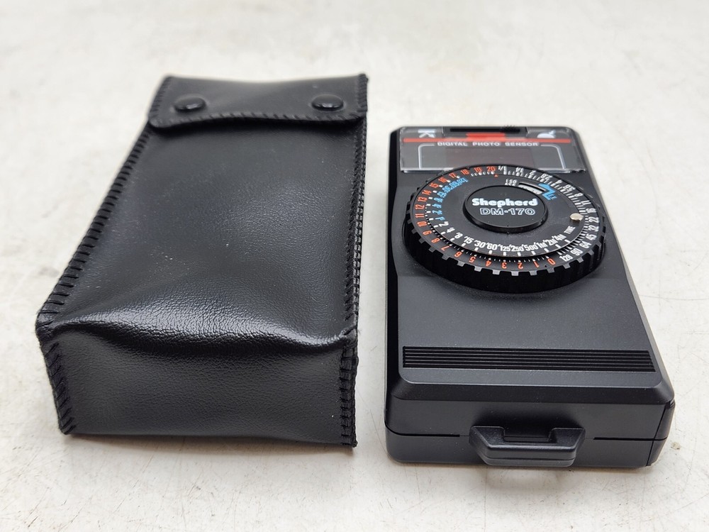 Shepherd DM-170 Digital Photo Sensor Light Exposure Meter w/ Case