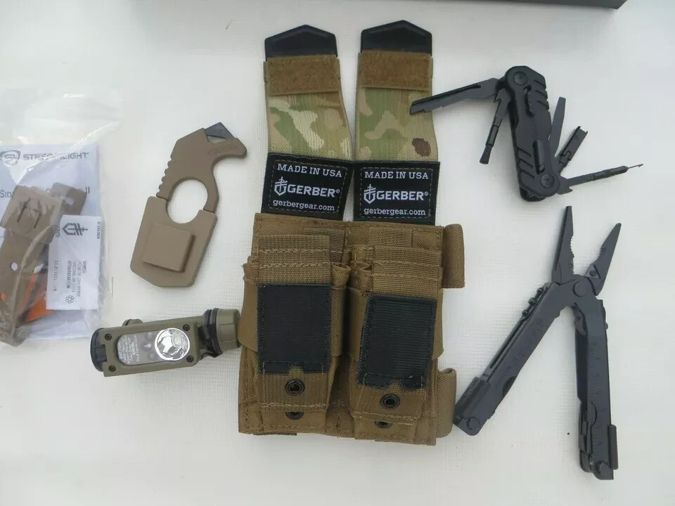 USGI Gerber Individual Deployment Kit Multi-Tools MP600 Effect Streamlight NEW