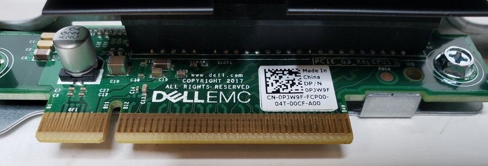 Dell 0TD2NM PERC H330 Raid Controller W/ PCI Riser - Low Profile