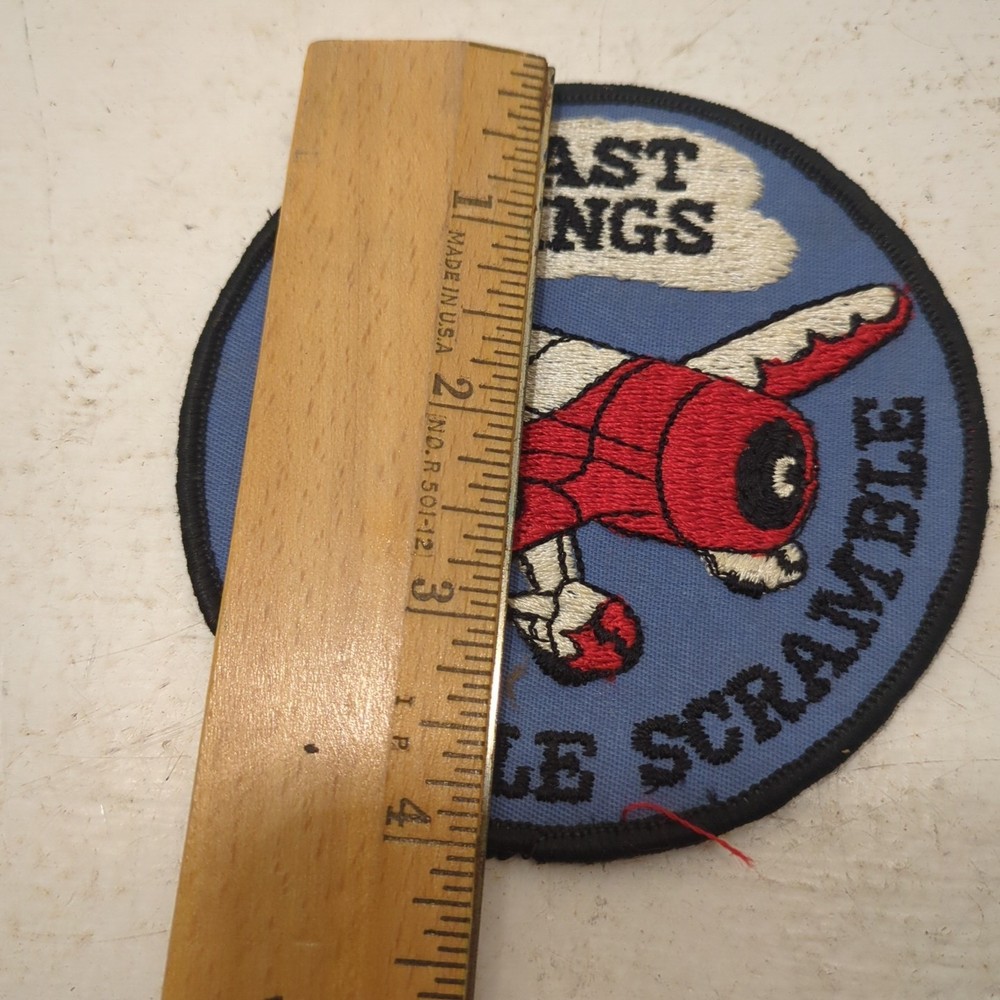 East Wings Gee Bee Model R Racer Scale Scramble 4" Patch