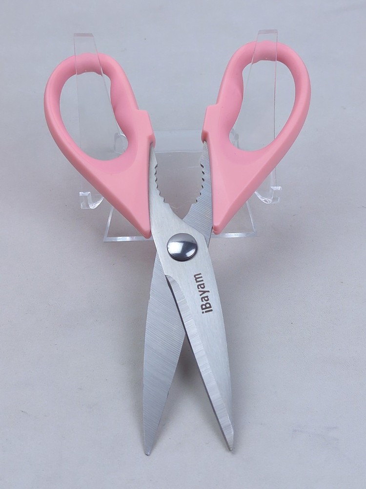 Premium Multi-Purpose Kitchen Shears / Scissors, Heavy Duty, Soft-Grip Handle