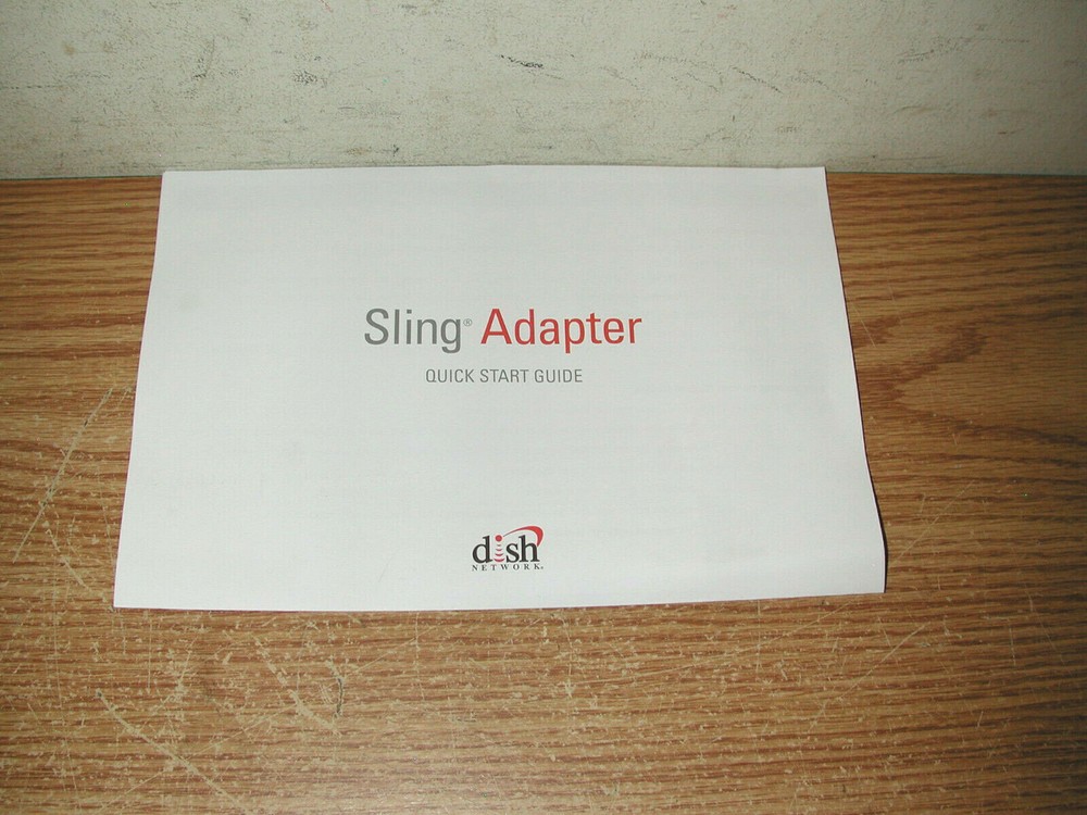 DISH NETWORK RED SLING ADAPTER HOPPER MODEL SB700-100 WITH BOX