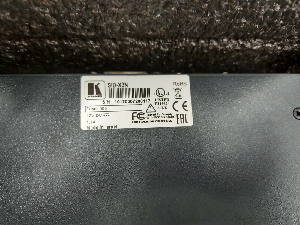 Kramer SID-X3N DisplayPort HDMI VGA DVI Auto Switcher