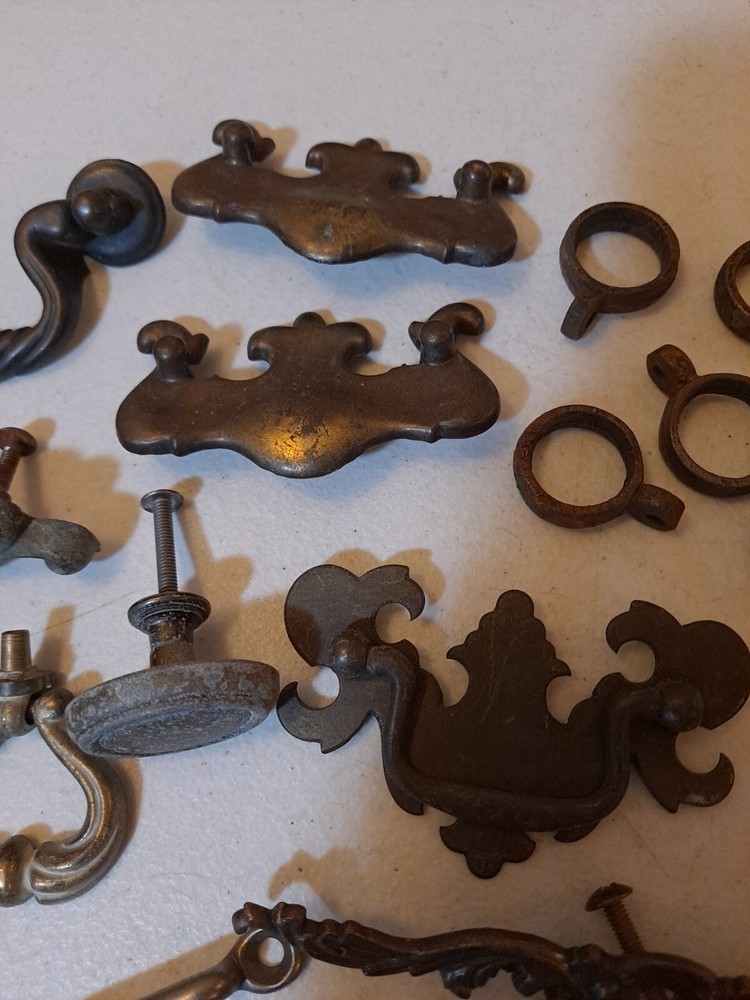 Assorted Mixed Bundle Vintage Hardware Architectural Salvage Pieces