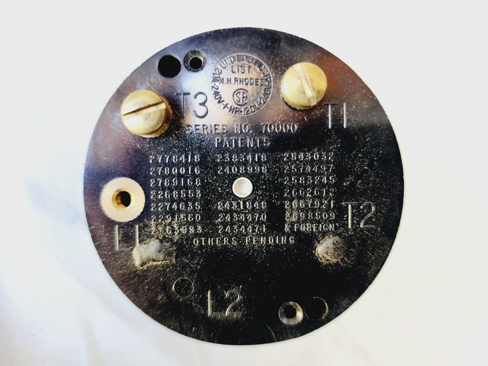 Rhodes Mark Time 74016 12 Hour Time Switch **Missing Face**