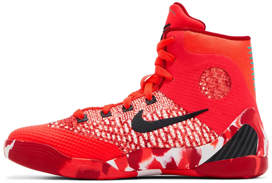 Nike Kobe IX Elite GS Christmas 2024 Bright Crimson Black HJ9446-600 4Y-7Y