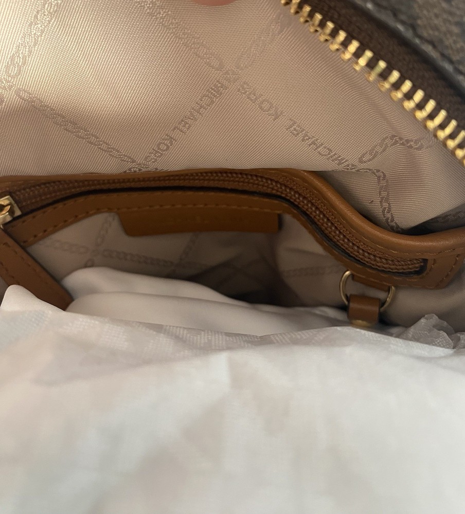 NWT Michael Kors Rhea Backpack- Medium Size- Brown