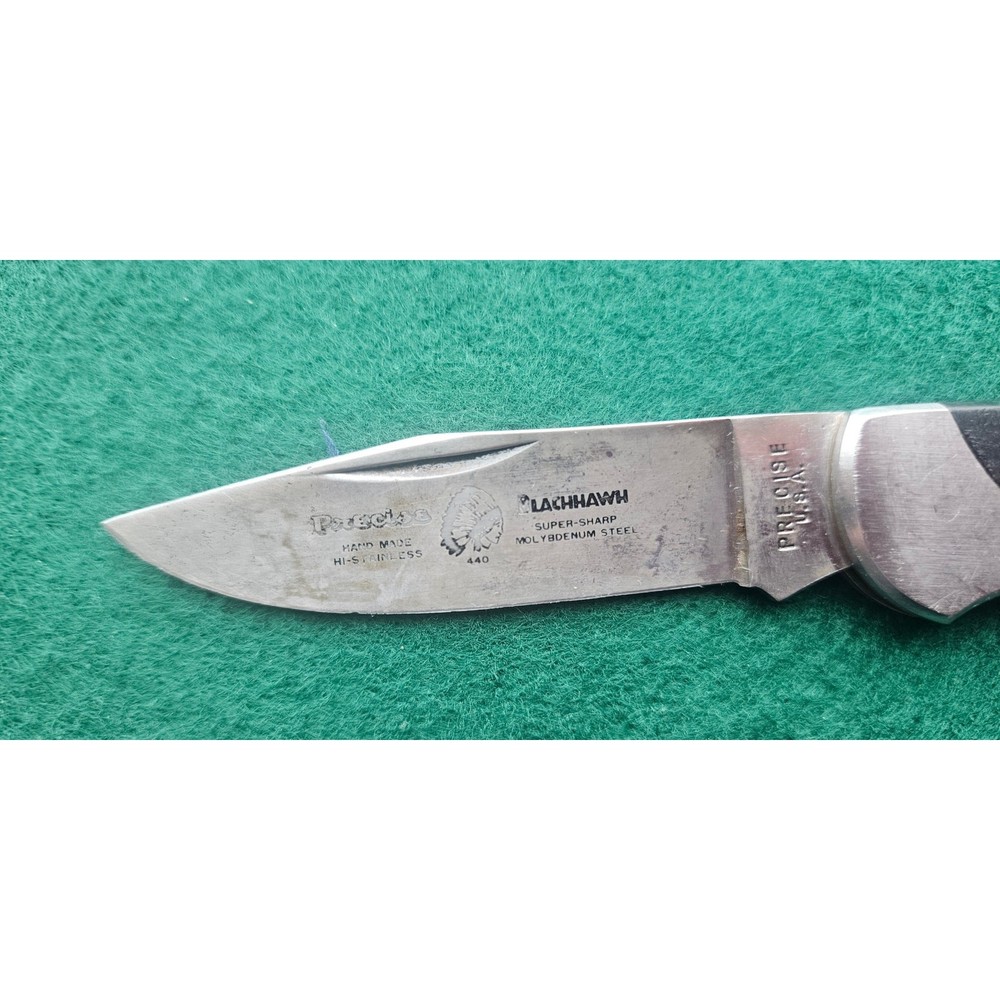 Precise Blackhawk #16414 Single Blade Pocketknife and sheath