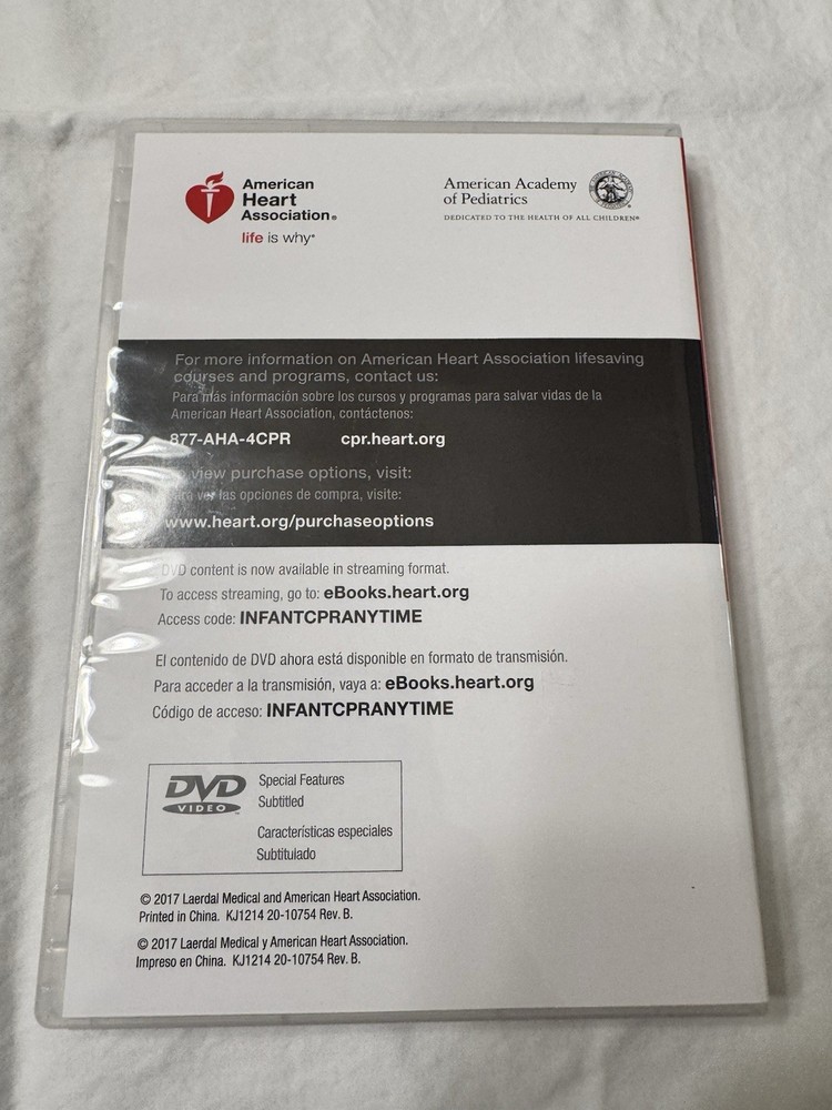 Infant CPR ANYTIME Learn Practice Share by New in Open package