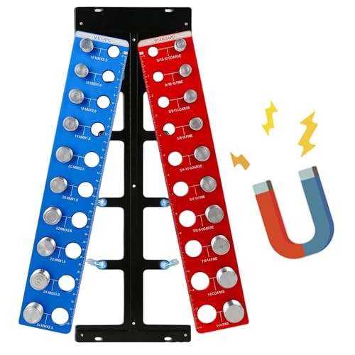 Detachable Magnetic Nut and Bolt Thread Checker, 20 Bolt Pro 20 Thread Checker