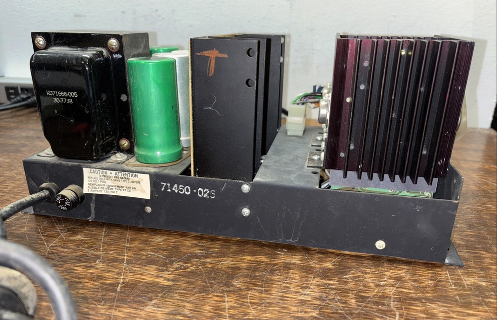 Organ Solid State Amp Amplifier- Pulled Working - Salvaged - AS IS