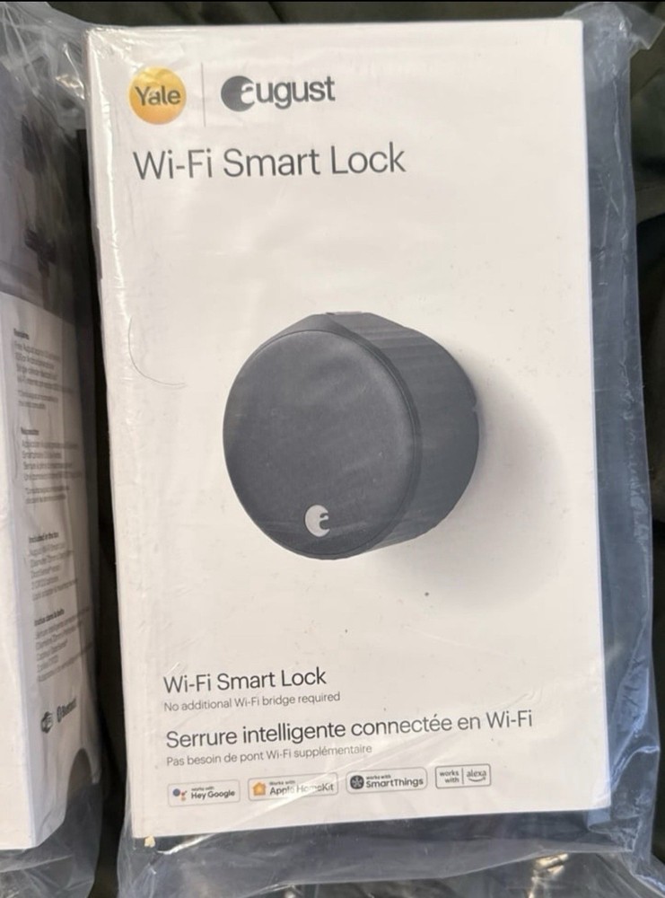 August Wi-Fi Smart Lock NEW