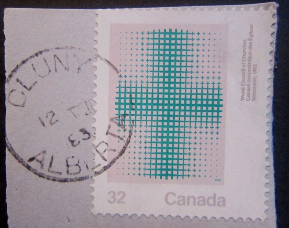 Canada #994 CDS Cancel Cluny, AB {ebhs101}