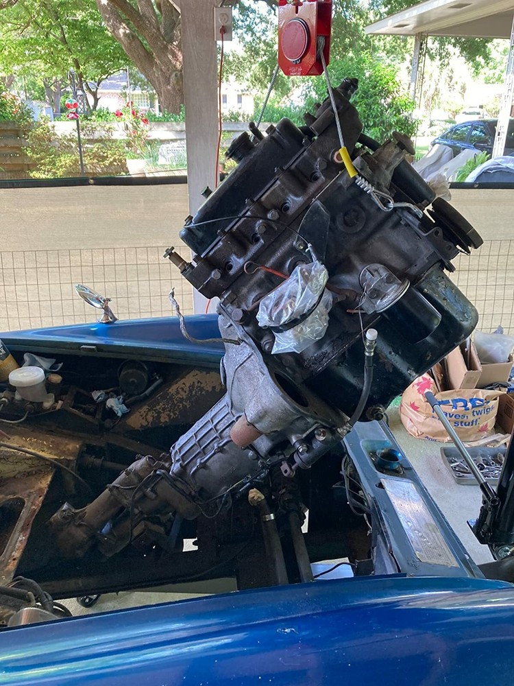 Engine Tilter Hoist Sling Single Hand Operation Lifting Engine Swap Trans Remove